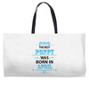 The Best Papa Was Born In April Weekender Totes