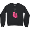 boxing gloves breast cancer Crewneck Sweatshirt
