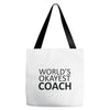 worlds okayest coach Tote Bags