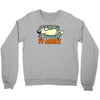 tv addict Crewneck Sweatshirt