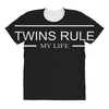 twins rule my life All Over Women's T-shirt
