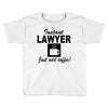 instant lawyer just add coffee Toddler T-shirt