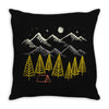 camp forest Throw Pillow
