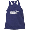 assistant (to the) regional manager Racerback Tank