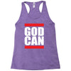 god can Racerback Tank