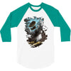 swept away 3/4 Sleeve Shirt