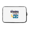 grandma moon&amp;back Laptop sleeve