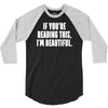 i'm beautiful 3/4 Sleeve Shirt