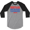 kicking ass taking voters bernie sanders for president 2016 3/4 Sleeve Shirt
