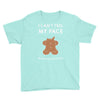 i can't feel my face Youth Tee