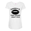 first round   draft pick Maternity Scoop Neck T-shirt