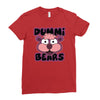 dummi bears Ladies Fitted T-Shirt