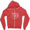 cofeeine Zipper Hoodie