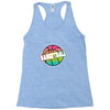 neon basketball Racerback Tank