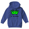 arcade player 2 Youth Hoodie