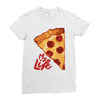 pizza my life Ladies Fitted T-Shirt