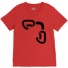 black best V-Neck Tee