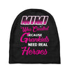 Mimi Was Created Because Need Real Heroes Baby Beanies