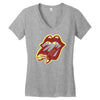 rolling aliens Women's V-Neck T-Shirt