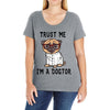 trust me i'm a dogtor Ladies Curvy T-Shirt