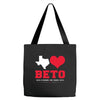 Texas Loves Beto Tote Bags