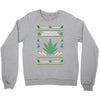 smoke weed ugly sweater Crewneck Sweatshirt