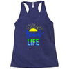 beach life Racerback Tank