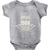 premium vintage 1958 classic perfectly aged limited edition Baby Bodysuit
