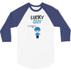 Lucky Guy (Lucky Girl - Lucky Guy Couples Design) 3/4 Sleeve Shirt