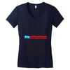 Donald trump The D Is Missing Women's V-Neck T-Shirt