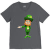 DABBİNG LEPRECHAUN V-Neck Tee