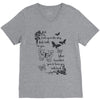Butterflys V-Neck Tee