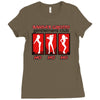 santa's grotto gentlemens club Ladies Fitted T-Shirt