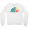 fibonacci golden ratio colorful Crewneck Sweatshirt