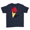 through being cool graphic Youth Tee