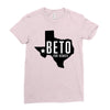 Beto For Senate Texas Map Ladies Fitted T-Shirt