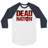 dead nation 3/4 Sleeve Shirt