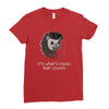 it's what's inside that counts Ladies Fitted T-Shirt