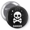 danger 2 Pin-back button