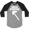 rock in opposition 3/4 Sleeve Shirt