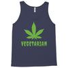 Vegetarian Pot Leaf Tank Top