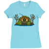 share in an adventure Ladies Fitted T-Shirt