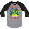 pizza party 3/4 Sleeve Shirt
