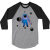 Space Astronot 3/4 Sleeve Shirt