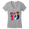 team 10 Women's V-Neck T-Shirt