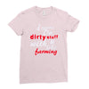 dirty stuff cool Ladies Fitted T-Shirt