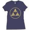the triforce Ladies Fitted T-Shirt