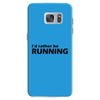 i'd rather be running funny cool run runner marathon sport athlete shi Samsung Galaxy S7