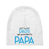 Only the Best Dads get Promoted to Papa Baby Beanies