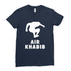 air khabib silhouette Ladies Fitted T-Shirt